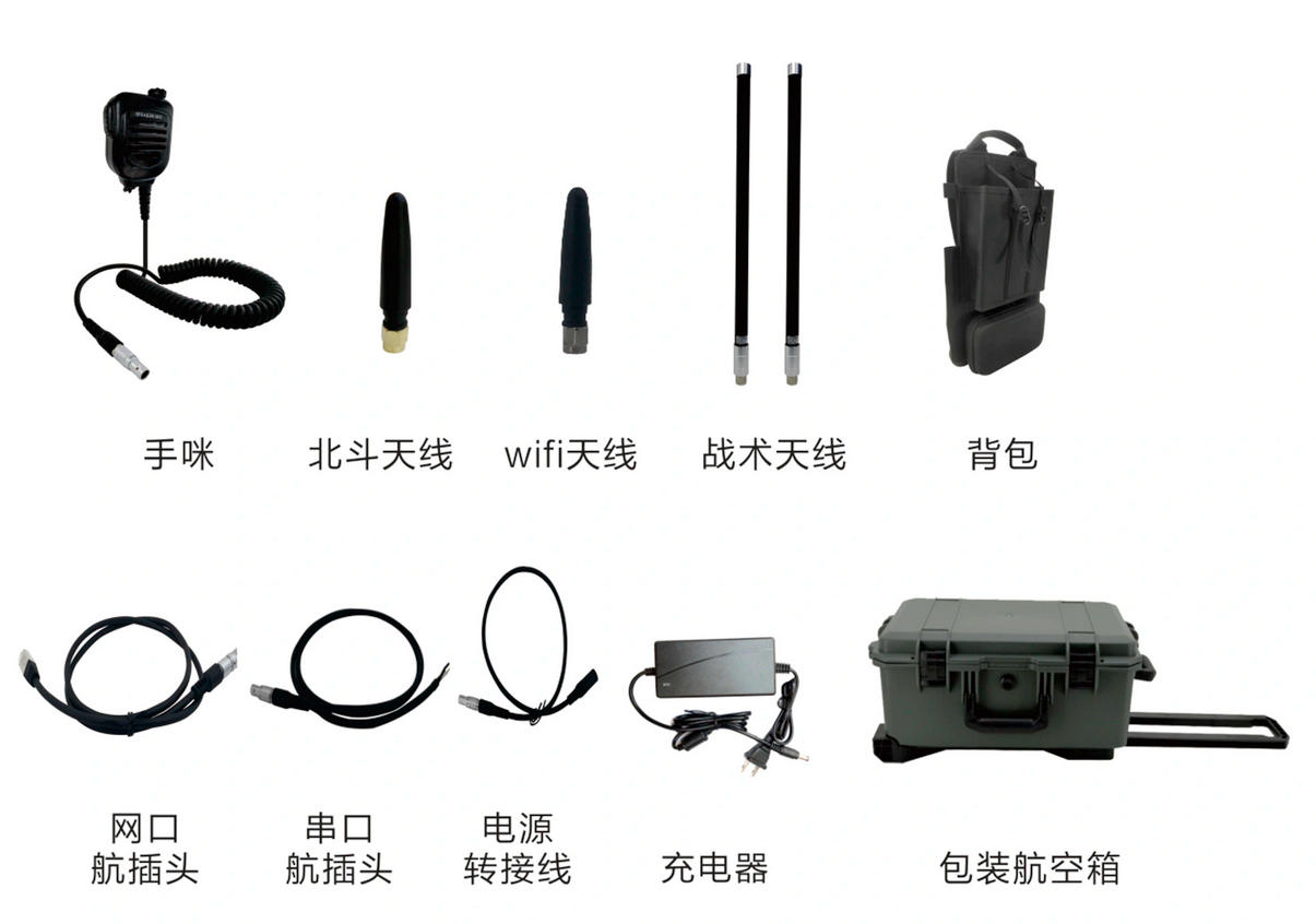 背负式单兵自组网电电台配件
